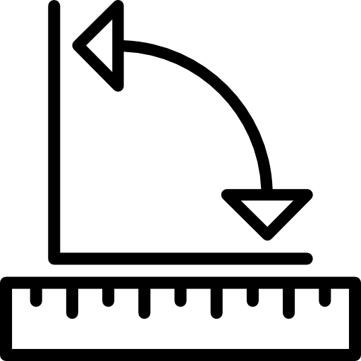 misurare Basic Mixture Lineal icona