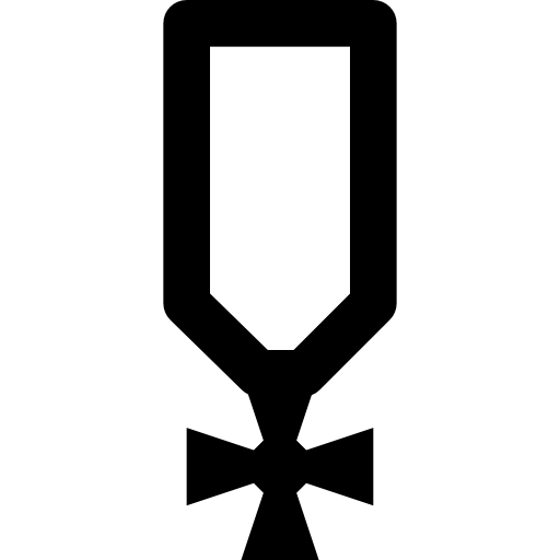 Medal Basic Black Outline icon