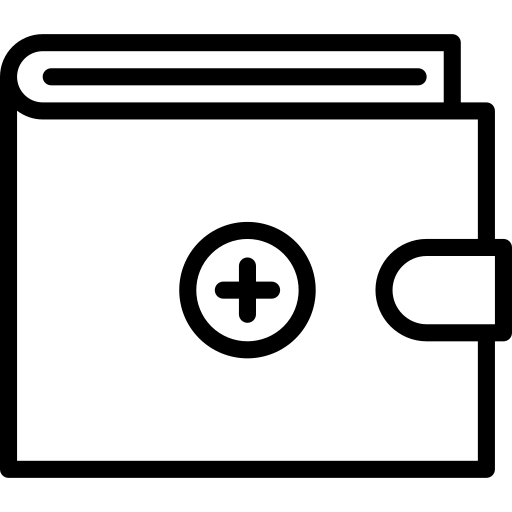 portemonnee Basic Mixture Lineal icoon