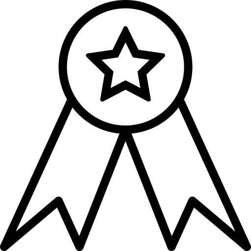 medal Basic Mixture Lineal ikona