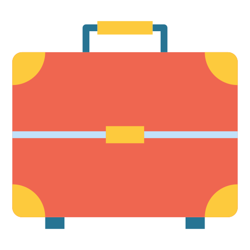 Suitcase Good Ware Flat icon