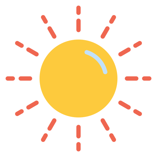 Sun Good Ware Flat icon