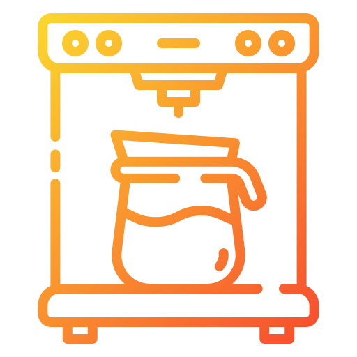 máquina de café Good Ware Gradient Ícone