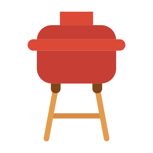 barbecue Good Ware Flat icona