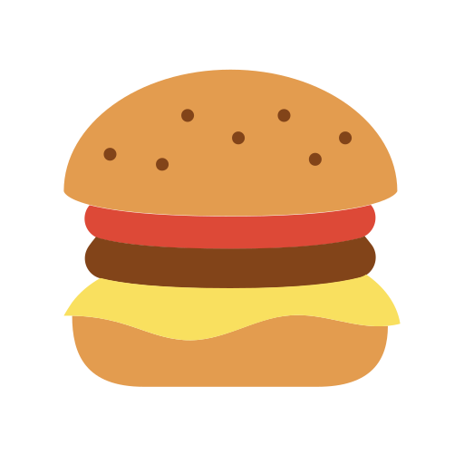 Burger Good Ware Flat icon