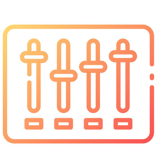 muziek controller Good Ware Gradient icoon