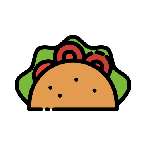 taco Good Ware Lineal Color icon