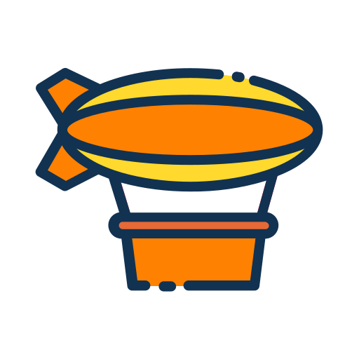 Airship Good Ware Lineal Color icon