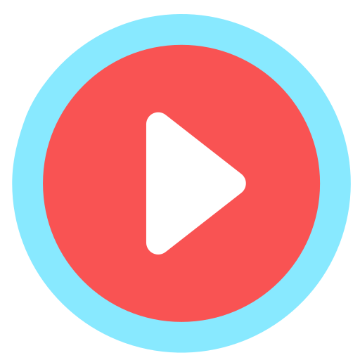 Play button Good Ware Flat icon