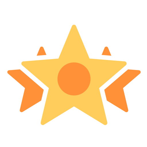 gwiazdy oceny Good Ware Flat ikona