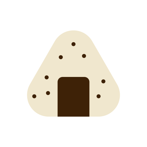 Onigiri Good Ware Flat icon