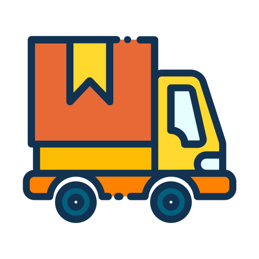 camion de livraison Good Ware Lineal Color Icône