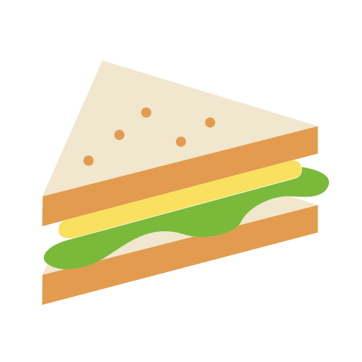 sandwich Good Ware Flat icon