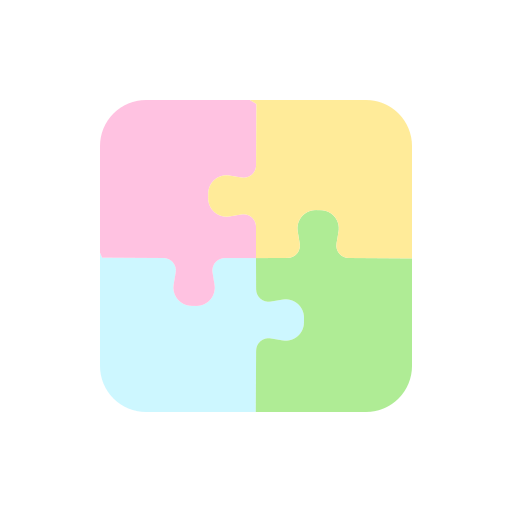 puzzle Good Ware Flat icon