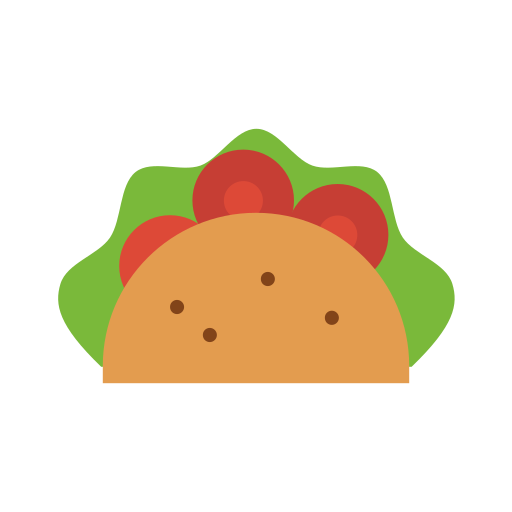 taco Good Ware Flat icon