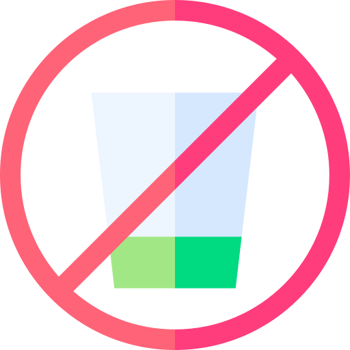 No drinks Basic Straight Flat icon