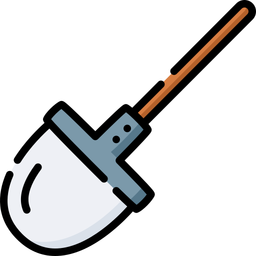 Shovel Special Lineal color icon