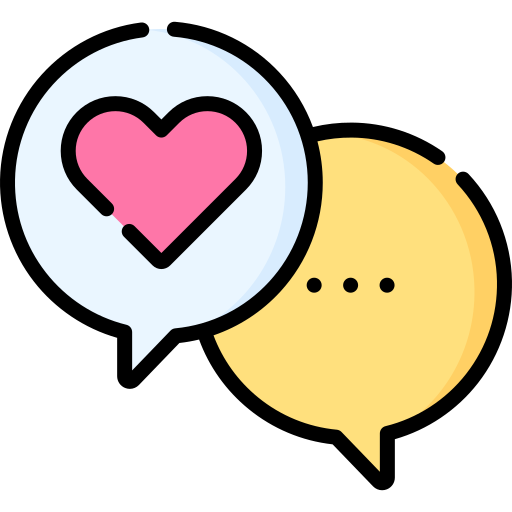 conversacion Special Lineal color icono