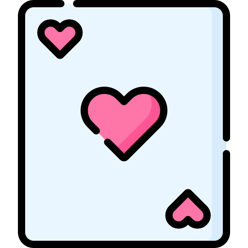 giocando a carte Special Lineal color icona