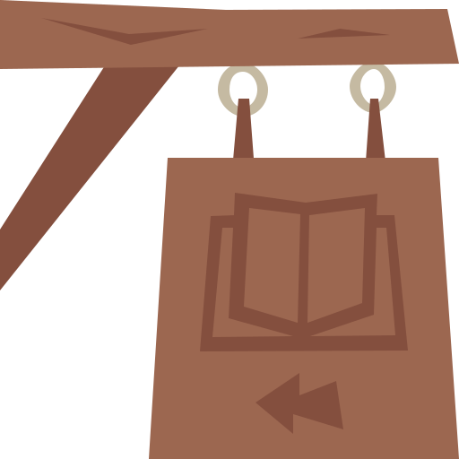 librería Cartoon Flat icono