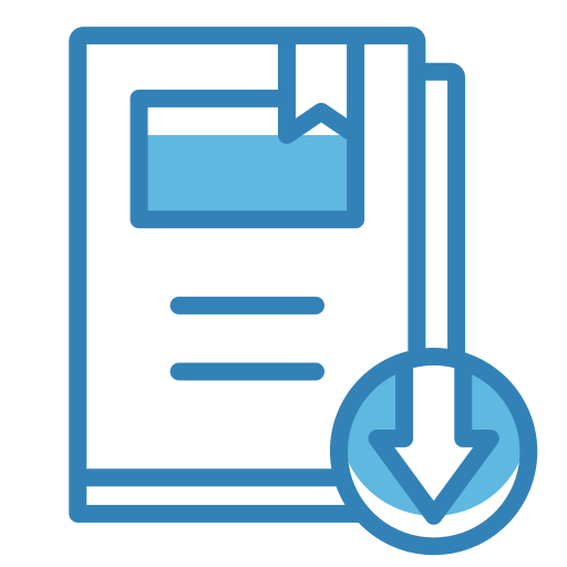 Ebook Generic Blue icon