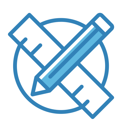 bleistift Generic Blue icon