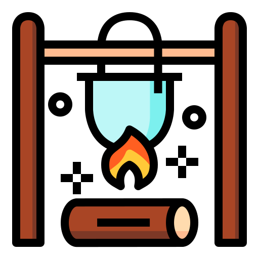 lagerfeuer Generic Outline Color icon