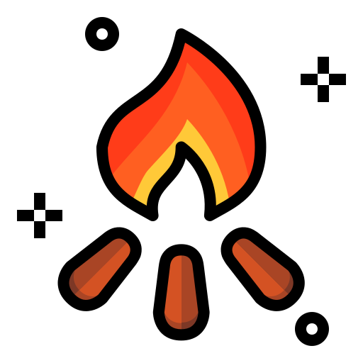 feuer Generic Outline Color icon