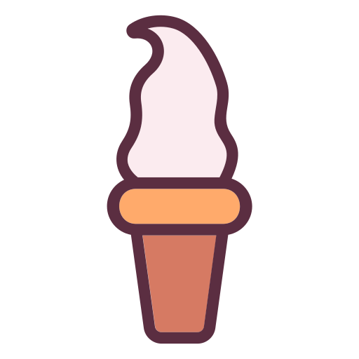아이스크림 Generic Outline Color icon