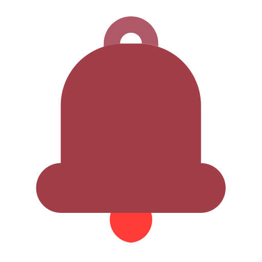 campanella della scuola Generic Flat icona