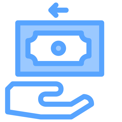 Cashback Generic Blue icon
