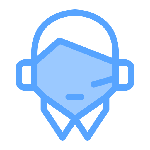 kunden-service Generic Blue icon