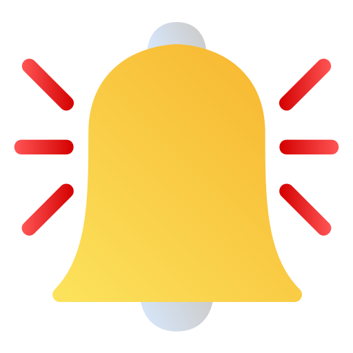 alarm Generic Flat Gradient ikona
