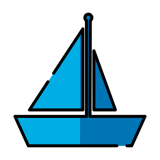 Ship Generic Outline Color icon