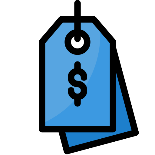 가격표 Generic Outline Color icon