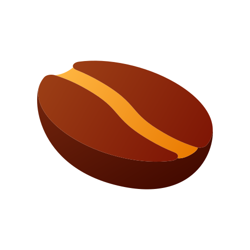 Coffee bean Chanut is Industries Isometric icon
