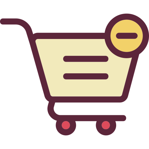 carrito de compras Generic Outline Color icono