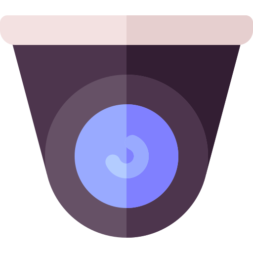 Cctv Basic Rounded Flat icon