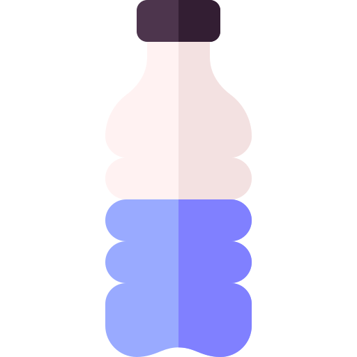 Water bottle Basic Rounded Flat icon