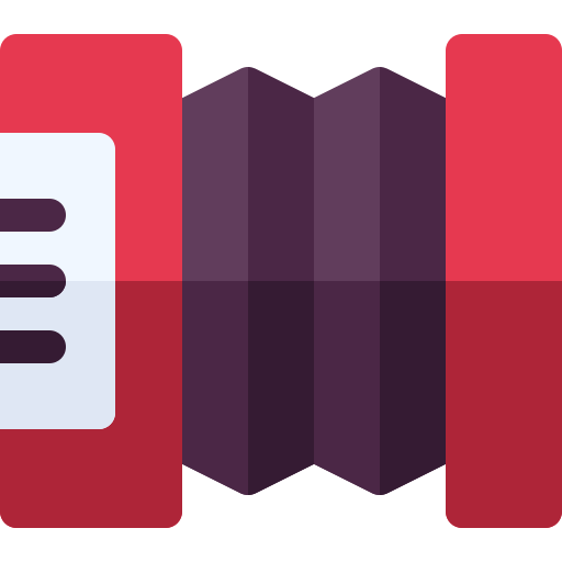 Accordion Basic Rounded Flat icon