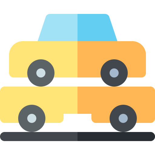 wagon towarowy Basic Rounded Flat ikona