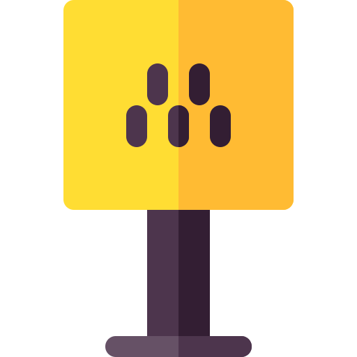 Taxi signal Basic Rounded Flat icon