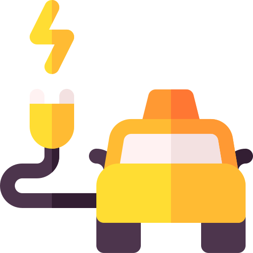 Электромобиль Basic Rounded Flat иконка
