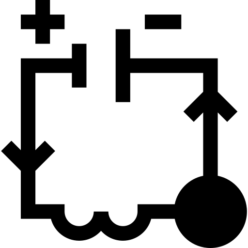 elektronische schaltkreise Basic Straight Filled icon