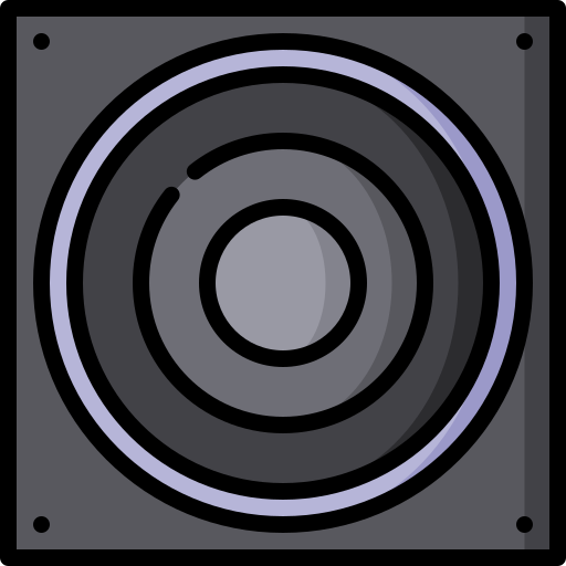 Subwoofer Special Lineal color icon