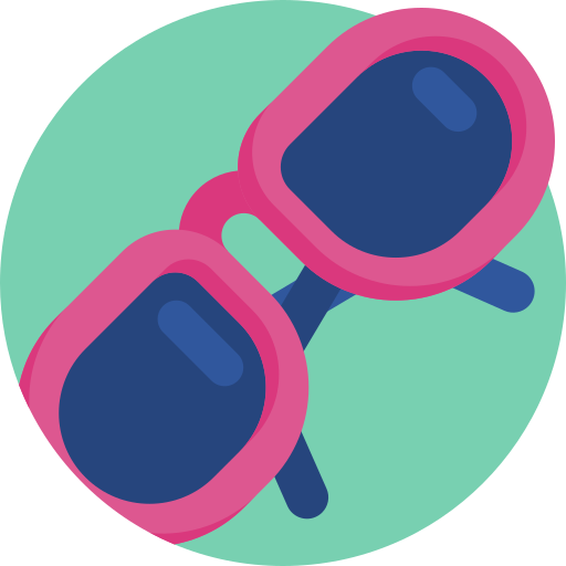 sonnenbrille Detailed Flat Circular Flat icon
