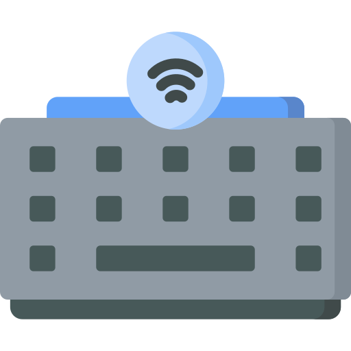 Wireless keyboard Special Flat icon