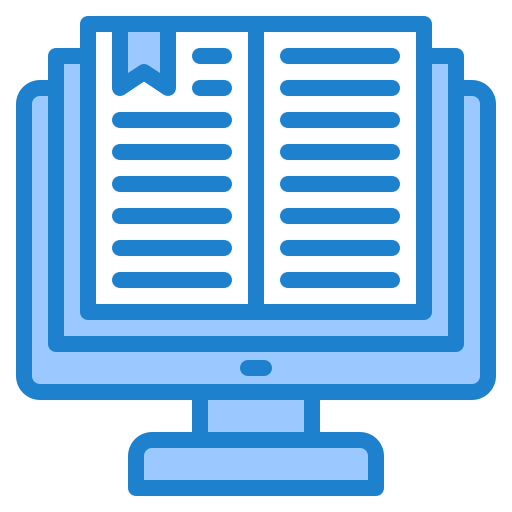 電子ブック srip Blue icon