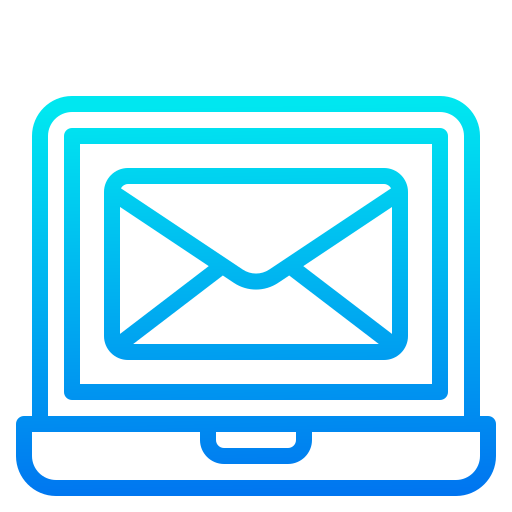 email srip Gradient icono