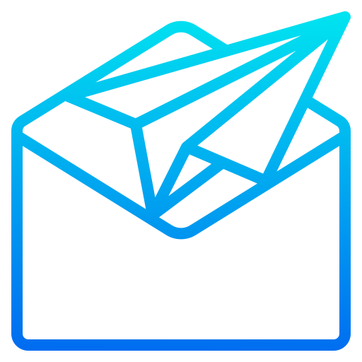 Email srip Gradient icon
